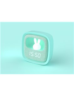 Réveil veilleuse Billy - Turquoise - Mob 2