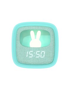 Réveil veilleuse Billy - Turquoise - Mob