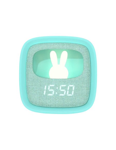 Réveil veilleuse Billy - Turquoise - Mob