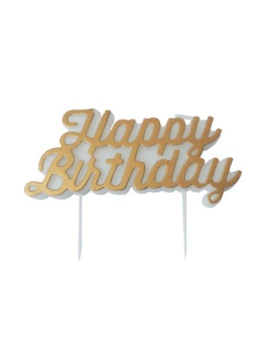 BOUGIE HAPPY BIRTHDAY DOREE