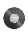 ASSIETTES RONDES 22CM VINYLE 90'S PARTY X 8