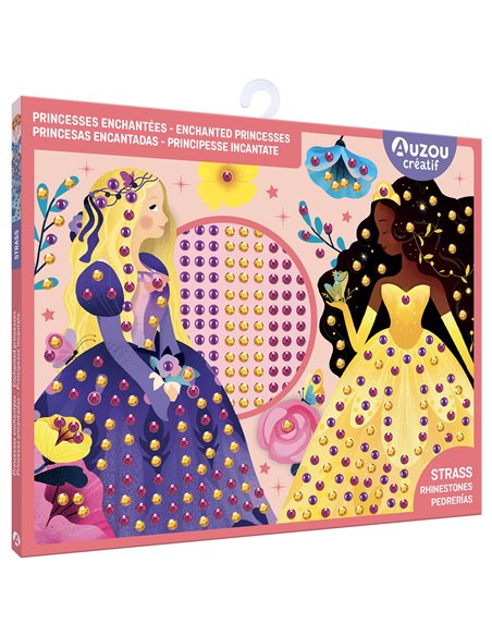 MA POCHETTE D'ARTISTE - PRINCESSES ENCHANTÉES - Auzou