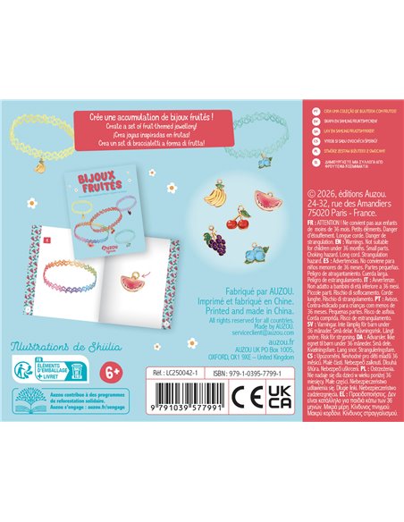 MON SUPERBE BIJOU - BIJOUX FRUITÉS - Auzou