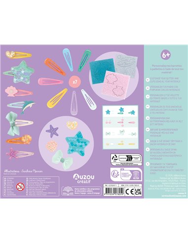MON COFFRET D'ARTISTE - MES BARRETTES PAILLETÉES - Auzou