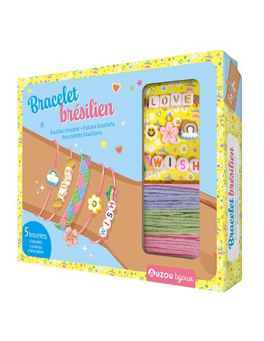 MON SUPERBE BIJOU - BRACELET BRÉSILIEN - Auzou