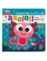 Il ne faut pas toucher un axolotl rose bonbon !