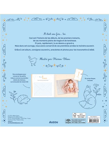 TON HISTOIRE A COMMENCÉ COMME ÇA... - ALBUM DE NAISSANCE - Auzou