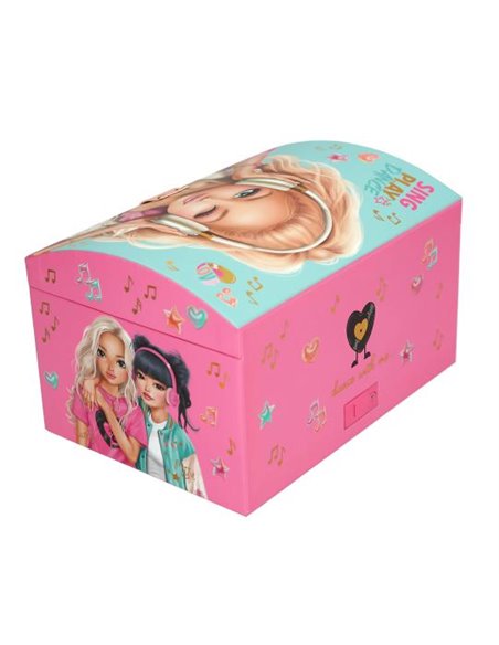 TOPModel grand coffret à bijoux avec code et son MUSIC