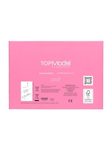 TOPModel grand coffret à bijoux avec code et son MUSIC
