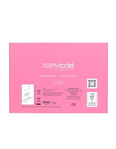 TOPModel grand coffret à bijoux avec code et son MUSIC