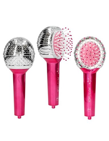 TOPModel Brosse à cheveux microphone MUSIC