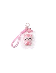 Porte-clés JellyPop chat rose - itotal