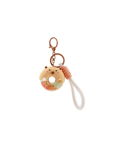 Porte-clés Donut capybara - Itotal