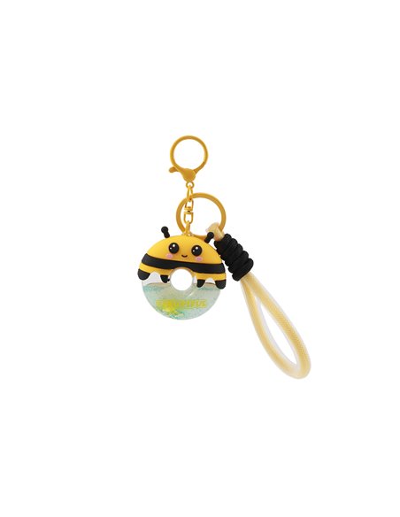Porte-clés Donut abeille - itotal