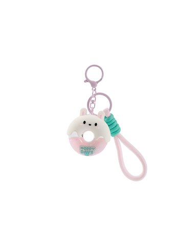 Porte-clés Donut lapin - Itotal