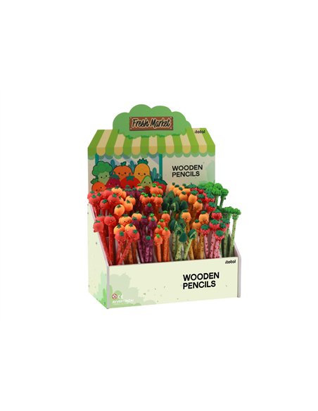 Crayons 3D FRESH MARKET STELLA la fraise - Itotal
