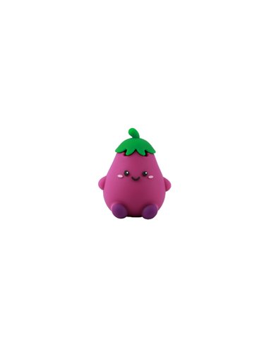 Gomme 3D FRESH MARKET - ELLIE l'aubergine - itotal