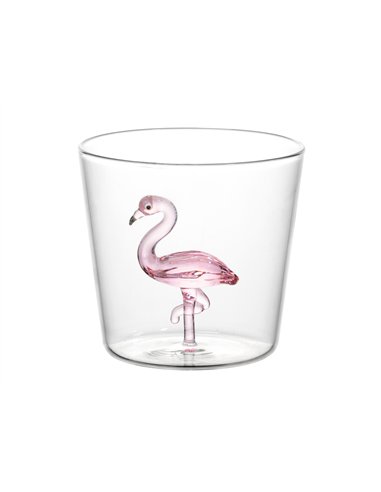 Verre flamant rose - itotal