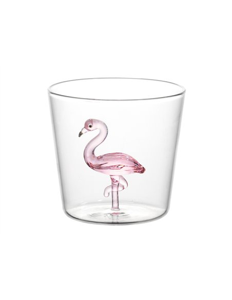 Verre flamant rose - itotal