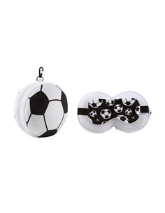 Oreiller avec Masque de Sommeil FOOTBALL - itotal