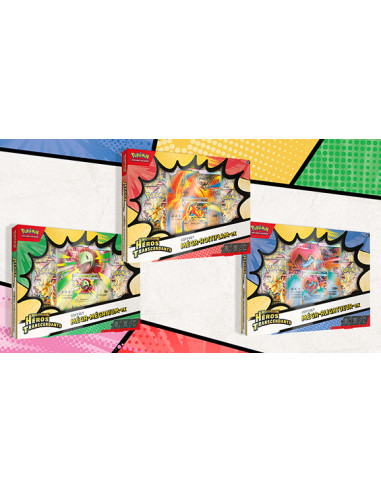 Coffret Pokémon - Héros transcendants Méga-Evolution