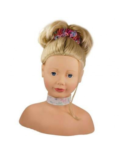 Tête à coiffer et à maquiller blonde