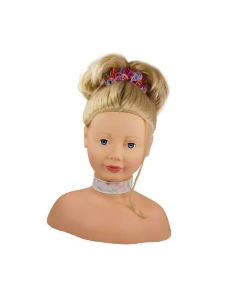 Tête à coiffer et à maquiller blonde
