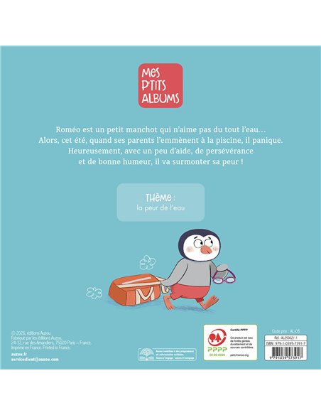 ROMÉO N'A PLUS PEUR DE L'EAU