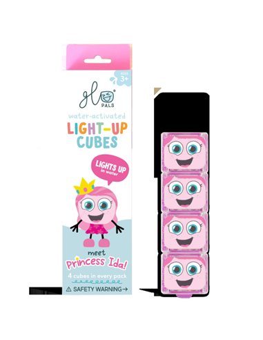 Cubes lumineux Ida rose - Glo pals