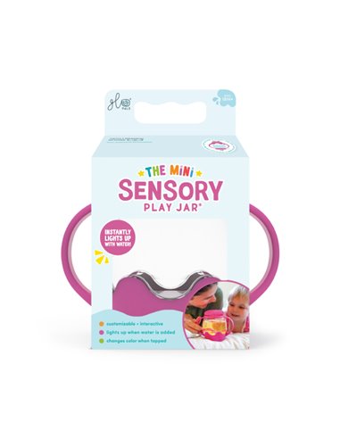 Mini jar sensorielle rose - Glo Pals