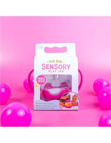 Mini jar sensorielle rose - Glo Pals