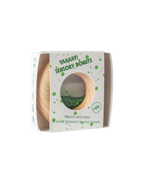 Donut sensoriel - CALM DONUT GREEN - Petit Boum