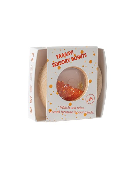 Donut sensoriel - CALM DONUT ORANGE - Petit Boum