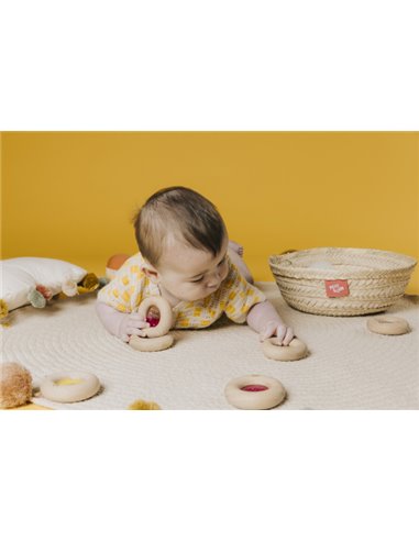 Donut sensoriel - CALM DONUT YELLOW - Petit Boum