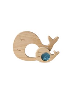 Petit boum puzzle sensoriel baleine et son bébé 2