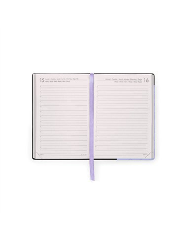 Agenda 2026/2027 Journalier 16 Mois - Cosmic Lilac - Small - Legami