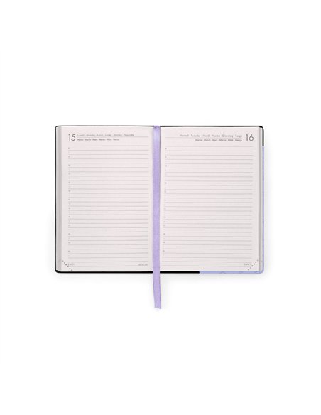 Agenda 2026/2027 Journalier 16 Mois - Cosmic Lilac - Small - Legami