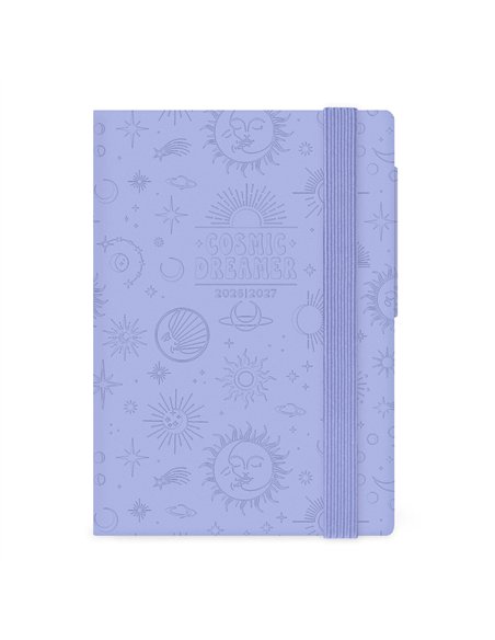Agenda 2026/2027 Journalier 16 Mois - Cosmic Lilac - Small - Legami