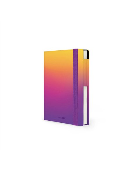 Agenda 2026/2027 Semainier 16 Mois - Sunset Vibes - Small Avec Section pour Notes - Legami