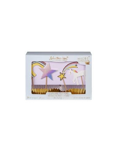 Décoration Cupcake Licorne