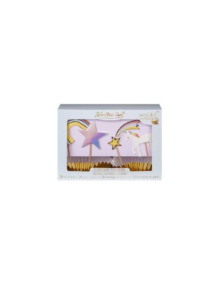 Décoration Cupcake Licorne