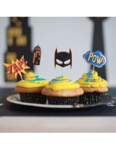 Décoration Cupcake  Superhero 2