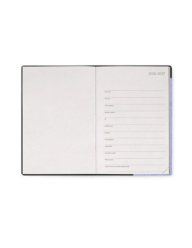 Agenda 2026/2027 Journalier 16 Mois - Cosmic Lilac - Medium - Legami