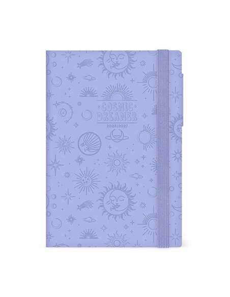 Agenda 2026/2027 Semainier 16 Mois - Cosmic Lilac - Medium - legami