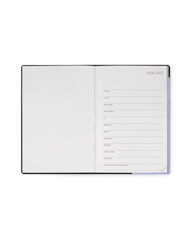 Agenda 2026/2027 Semainier 16 Mois - Cosmic Lilac - Medium - legami