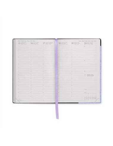 Agenda 2026/2027 Semainier 16 Mois - Cosmic Lilac - Medium - legami