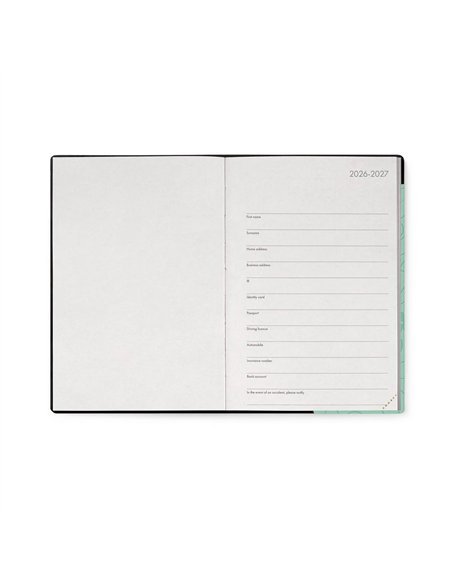 Agenda 2026/2027 Semainier 16 Mois - Botanic Garden - Medium - Legami