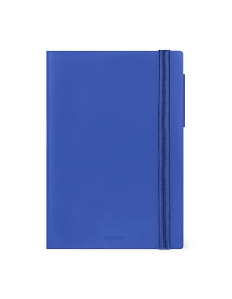 Agenda 2026/2027 Semainier 16 Mois - Eclectic Blue - Medium - legami