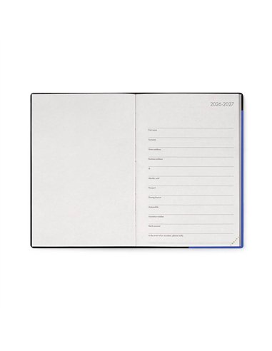 Agenda 2026/2027 Semainier 16 Mois - Eclectic Blue - Medium - legami