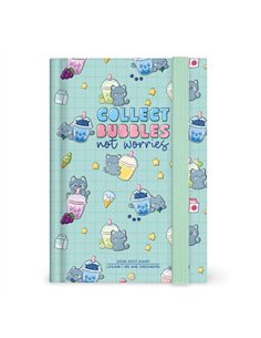 Agenda 2026/2027 Journalier Photographique 16 Mois - Kitty Bubble Tea - Small - Legami